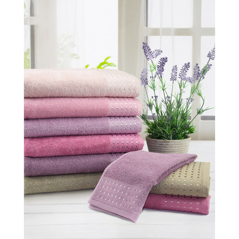 Sudeep Turkish Cotton Bath Towel, Blush