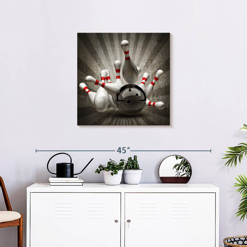 Sireci Fun Bowling, 24" H x 24" W