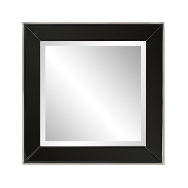 Miroir biseauté, Noir, noir, noir, noir