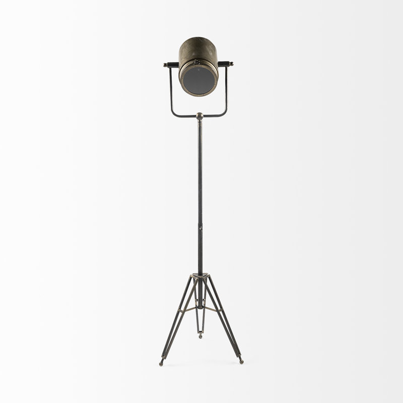 Lampe trépied 61 po Cauley, Or