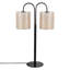Lampe de table noire 24,41 po Sorrento-1731205022