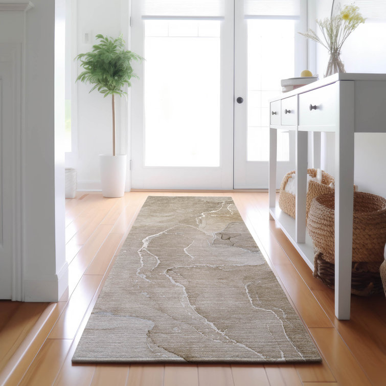 Premium Machine Washable Cerrito AMF511 Beige Rug
