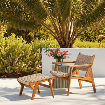 Parley Outdoor Occasional Chair Natural