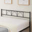 Modern Stylish Iron Bed Frame with Headborad & Footboard, No Box Spring Needed-1614361653-1614361652
