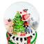 Santa and Rudolph Snow Globe