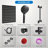 Shower Head Combo 12Inch High Pressure Rain Shower Head with 11 Inch Adjustable Extension Arm and 3 Settings Handheld Shower Head Combo with Long Hose-114181658