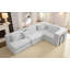 Ensemble de canapé de salon modulaire en forme de L avec 6 coussins, ensemble de canapé modulaire rembourré surdimensionné DIY-1588209569