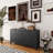 Accent Cabinet 4 Door Wooden Cabinet-2043703222