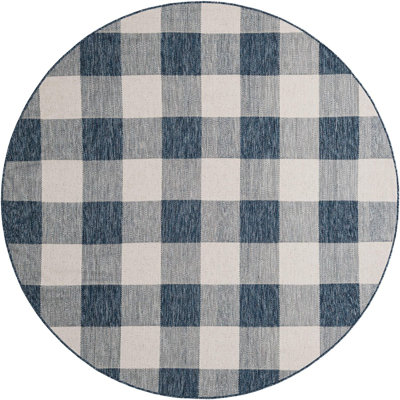 Tapis intérieur / extérieur bleu Borland
