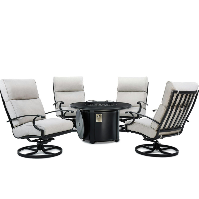 Manor Outdoor Rocker Chair, Gray