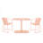 3PC dining table set-1903642150