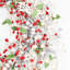 Couronne de fleurs artificielle 26 "pour Noël