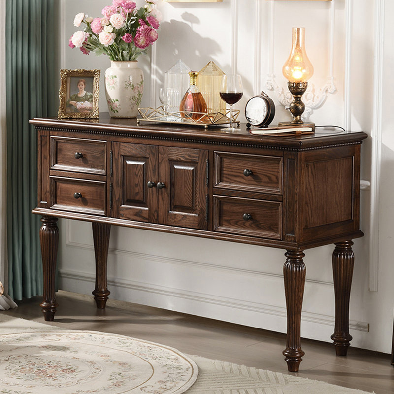 American Retro Multifunctional Console Table