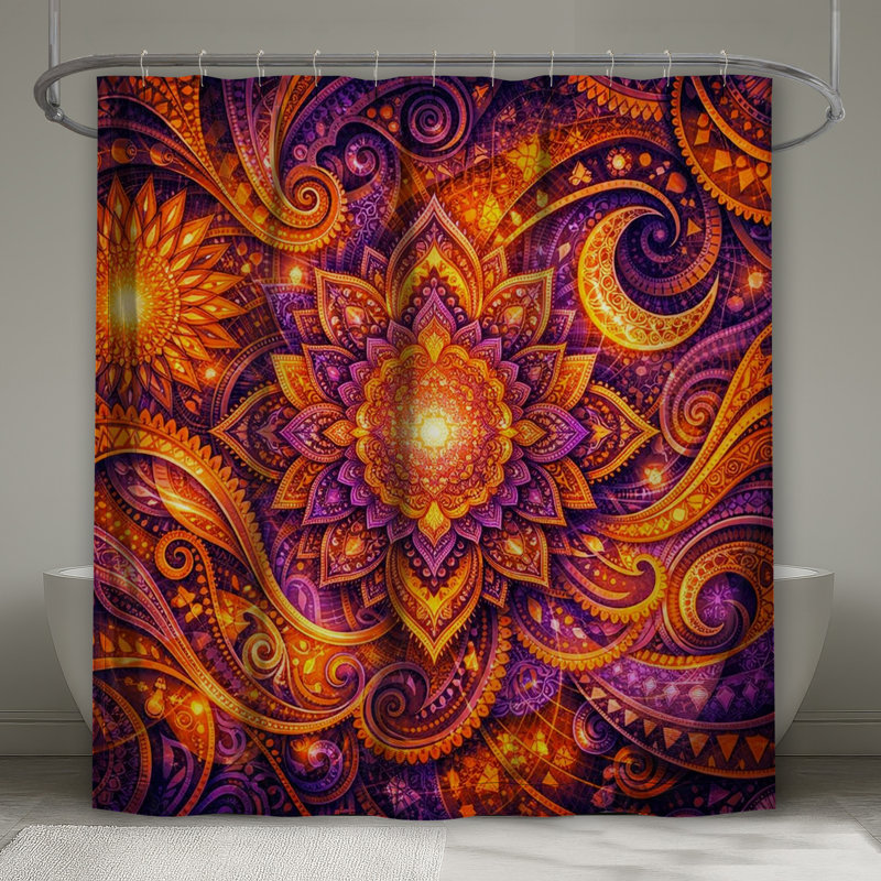 Rideaux de douche Vibrant, 70in W x 72in H