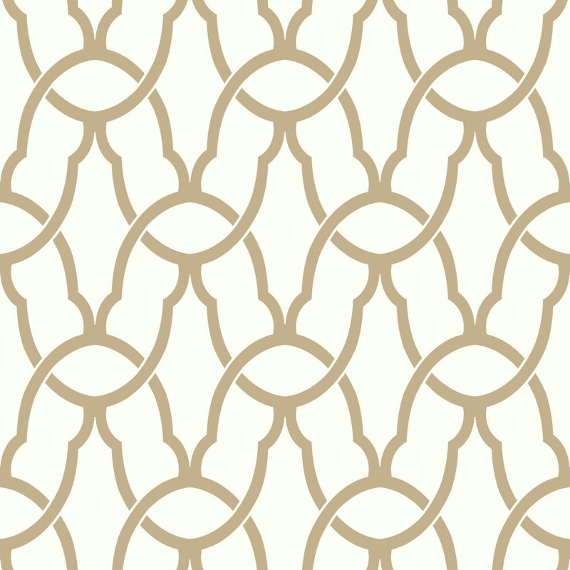 Rouleau de papier peint adhésif L 16,5 pi x l 20,5 po Weidler, Or