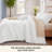 Bedsure  Grid Tufted Duvet Cover-109911404-128732769