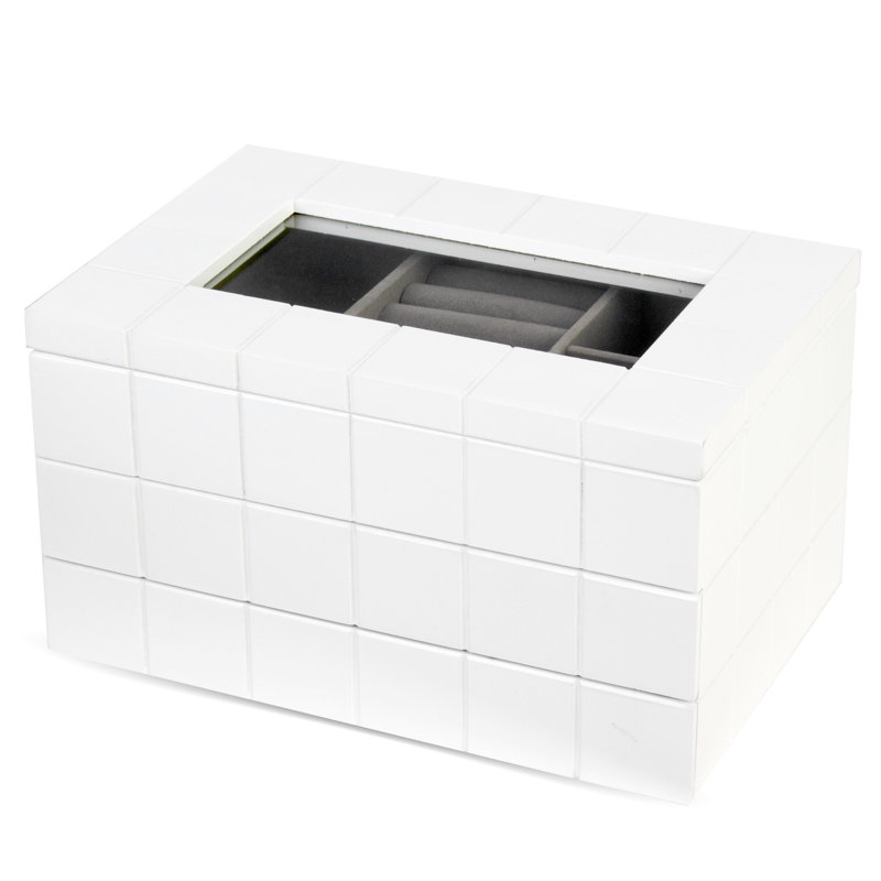 Wood Jewelery Box + Drawers