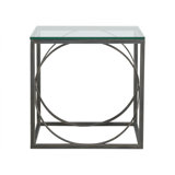 Metal Designs Ellipse Rectangular End Table