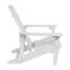 Chaises Adirondack d'extérieur en résine de polyester toutes saisons Balasi-93255237