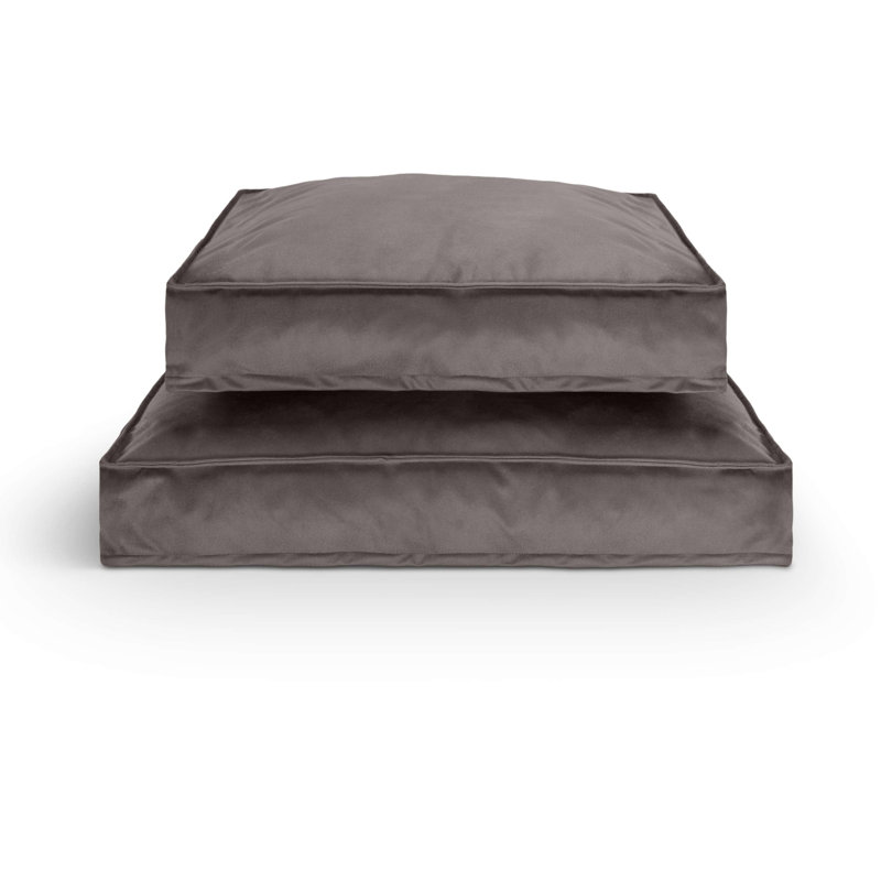 Nairne Polyester Pet Bed, Light brown, 15cm H x 90cm W x 78cm D