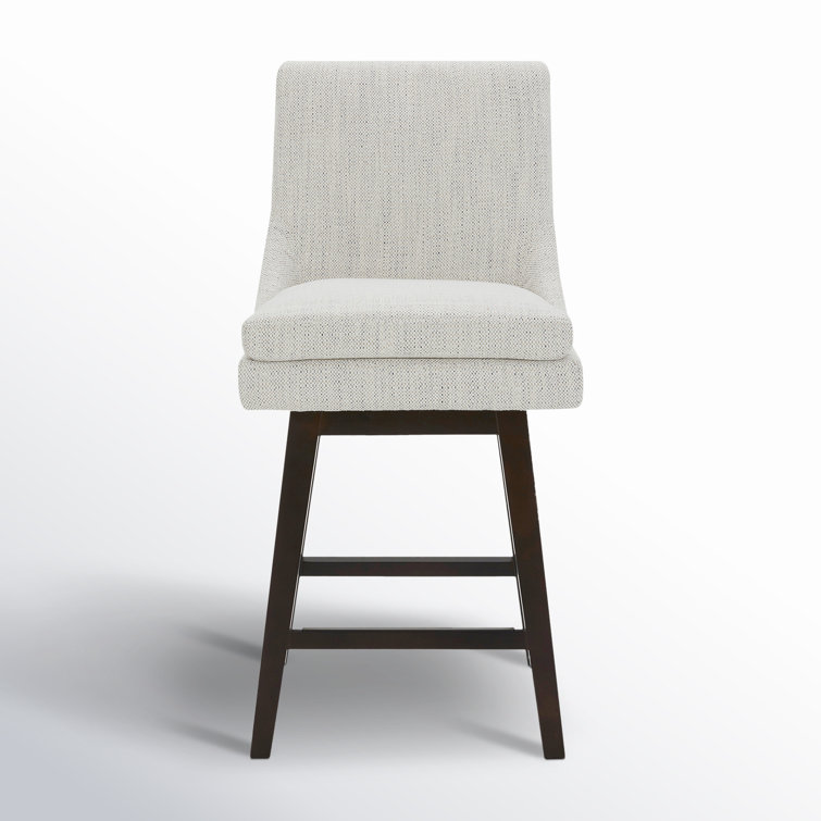 Zahara 26" Upholstered Swivel Counter Stool