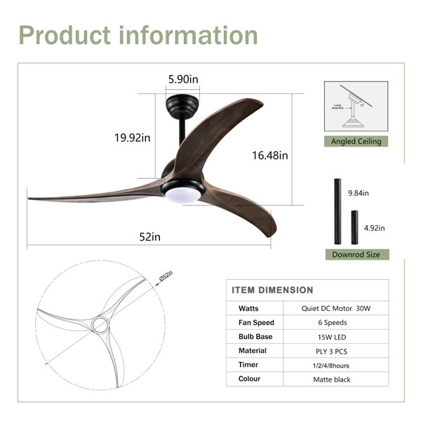 Dimensions du produit