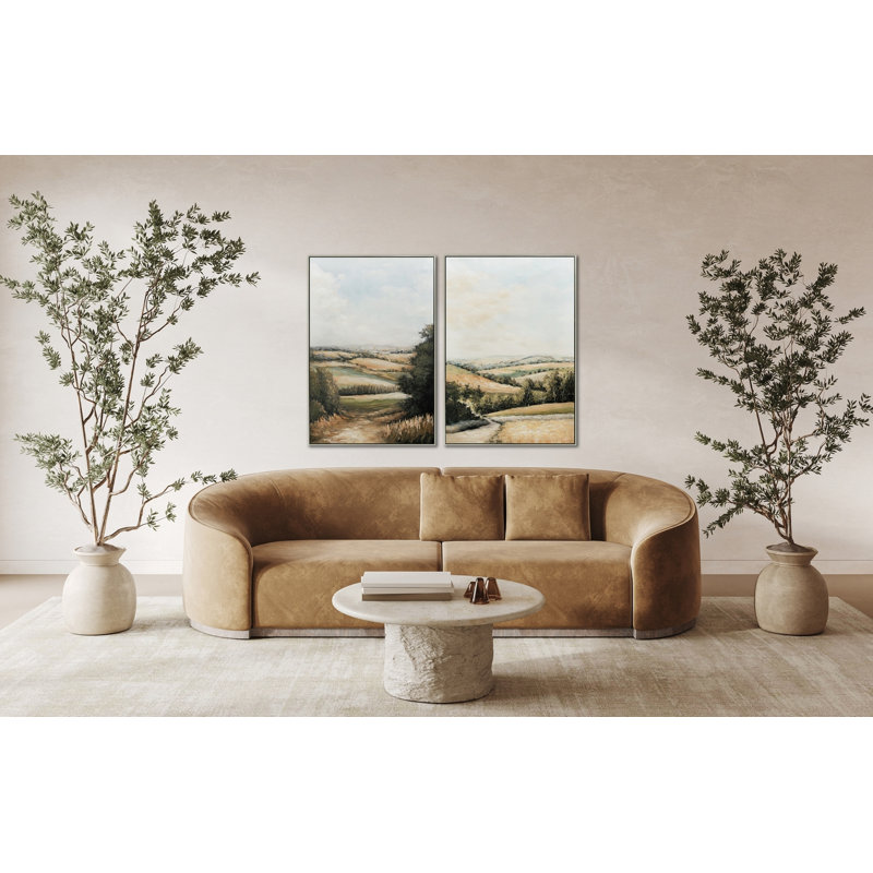 «Golden Valley II», art mural sur toile