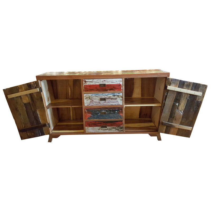 Barnes 75 " W Teak Solid Wood Sideboard