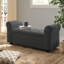 Banc de rangement rembourré en tissu Ammarie-88075909