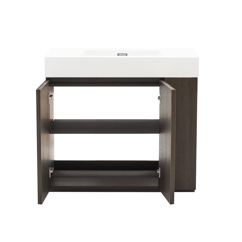 Meuble-lavabo simple 36 po Modern