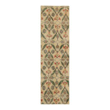 One-of-a-Kind 2’5”x8’5” Hand Knotted Area Rug