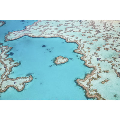 Aerial View Of The Heart Reef