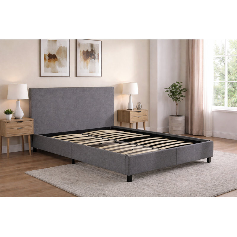 Aariyah Upholstered Bed, Single (3')
