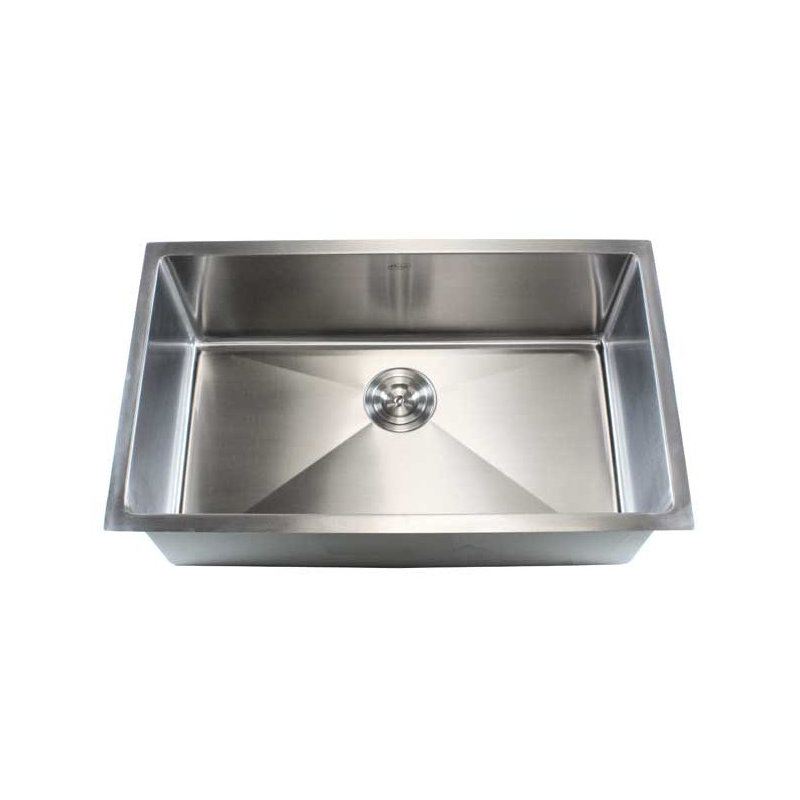 CozyBlock 30'' L Single Bowl Stainless Steel Kitchen Sink
