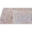 Tapis de couloir beige / argent noué à la main de haute qualité