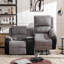 Mitrita 2 Seater Rise Recliner Upholstered Loveseat Sofa with Drinks Console-1409085010-1409085011