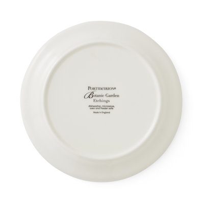 Botanic Garden Etchings Set Of 6 Bread Plates