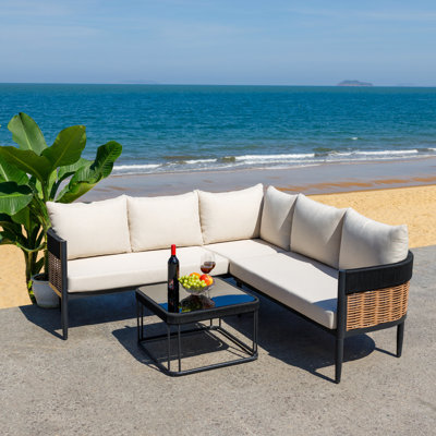 Corrente Corner Set by Bay Isle Home