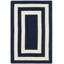 Ralph Lauren Fitzgerald Border Wool Geometric Rug-1303674351