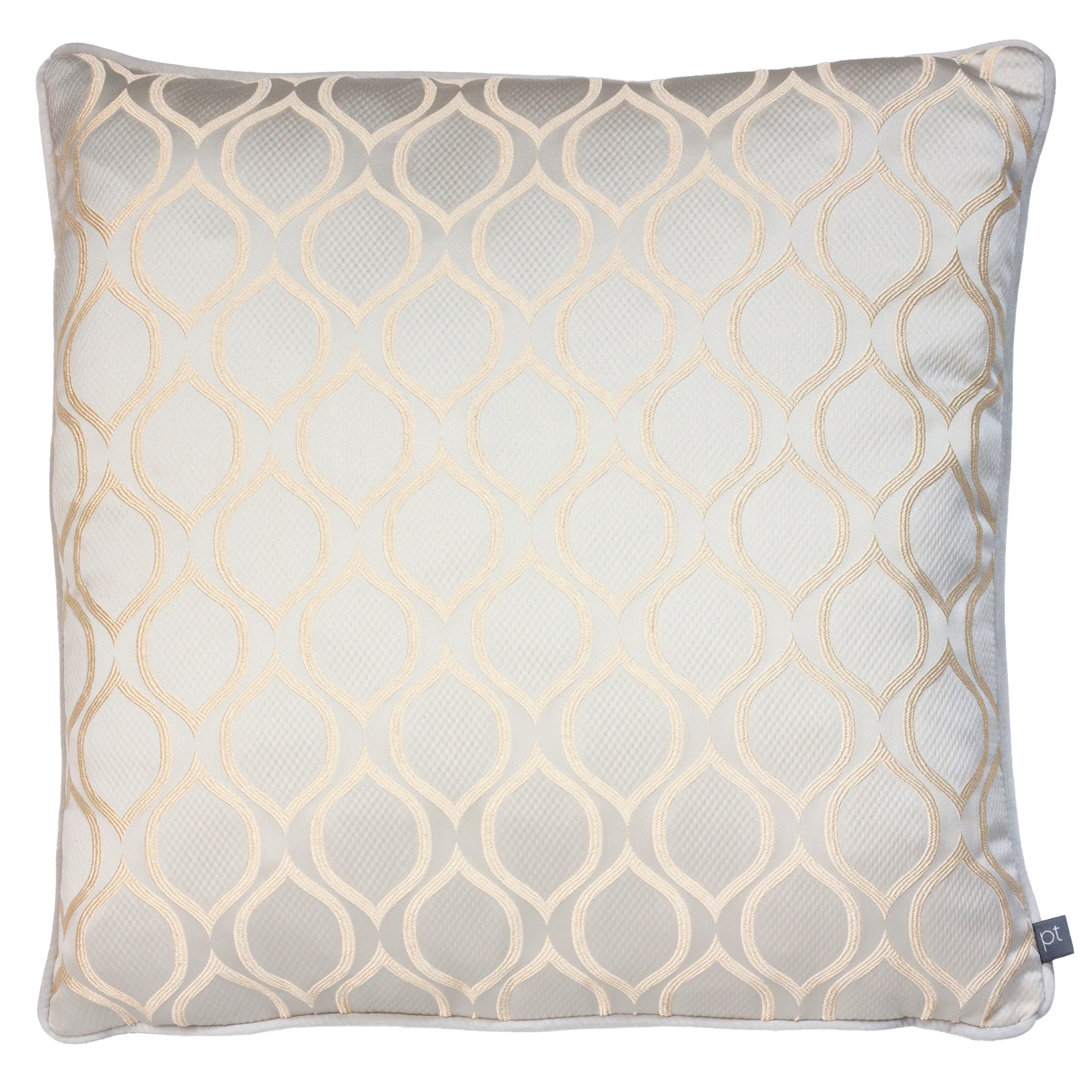 Geometric Square Cushion