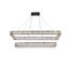 Luminaire suspendu double DEL chromé Maart-1601872519-1601872516