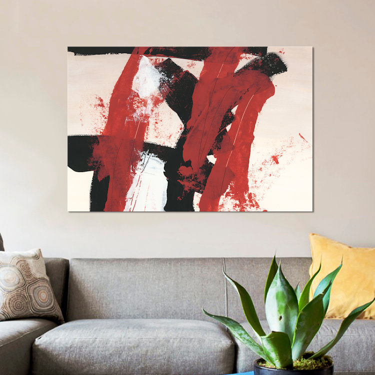 «Hessei II», reproduction sur toile, H 12 po x l 18 po x P 1,5 po, Pas de tapis, Toile tendue