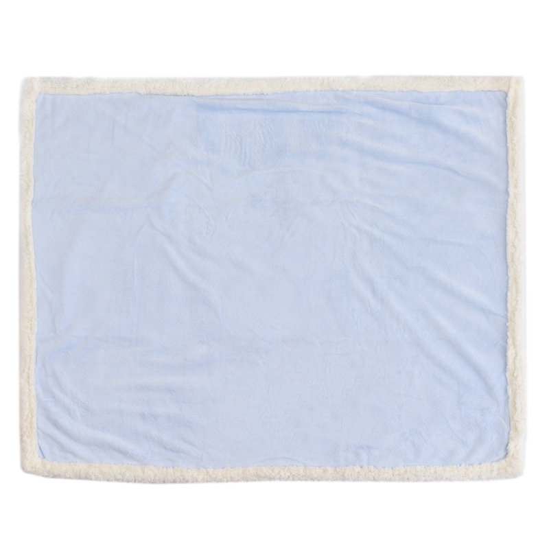 Couverture pour bébé en polyester Dilworth, Bleu
