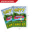 Drapeau de jardin en polyester 18 po x 12,5 po Happy Campers