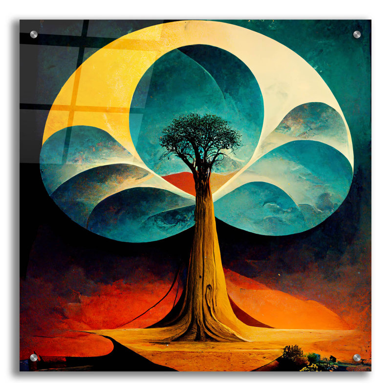 «Tree Of Life 34» par Ray Heere, H 24 po x l 24 po