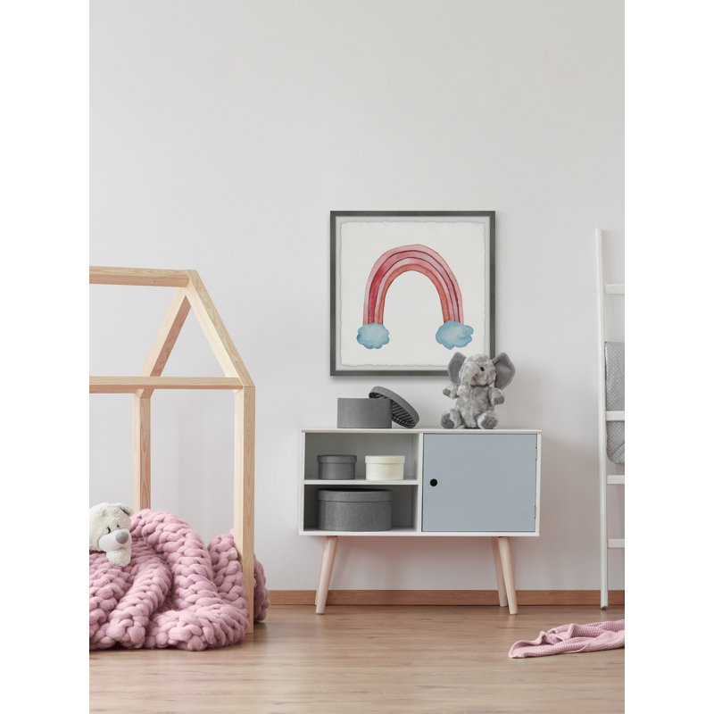 Gaughan Rainbow, reproduction encadrée, H 32 po x l 32 po x P 1,5 po