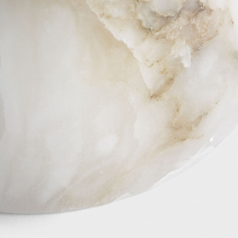 Caspe Alabaster 8 Rechargeable Table Lamp