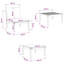 Outdoor Sectional Sofa Units Garden Furniture Patio Seating Balcony