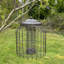Ephemerine Metal Hanging Tube Bird Feeder
