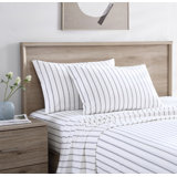 Rennes Percale Striped Sheet Set